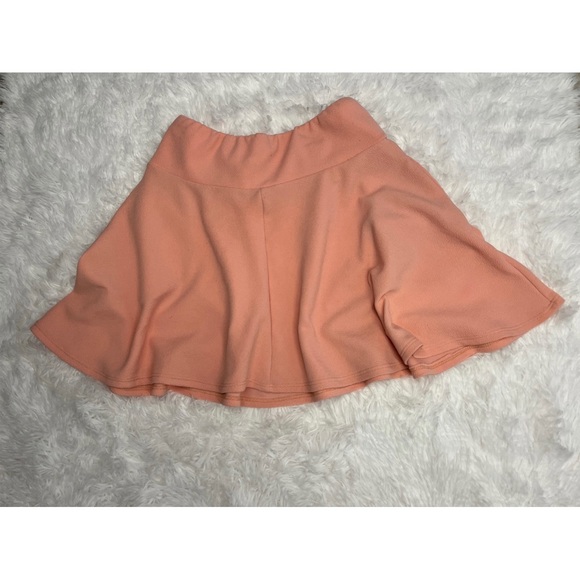 Hot Topic pastel pink lace up skater skirt size large. - Picture 3 of 5